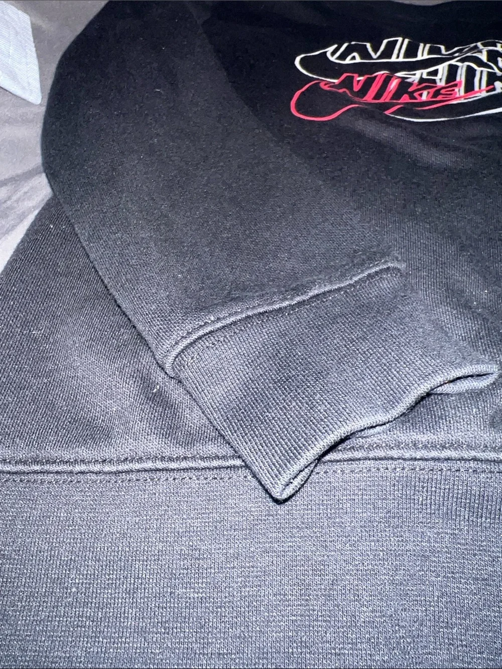 Nike Triple Swoosh Stacked Logo Crew Neck kids Sweatshirt
